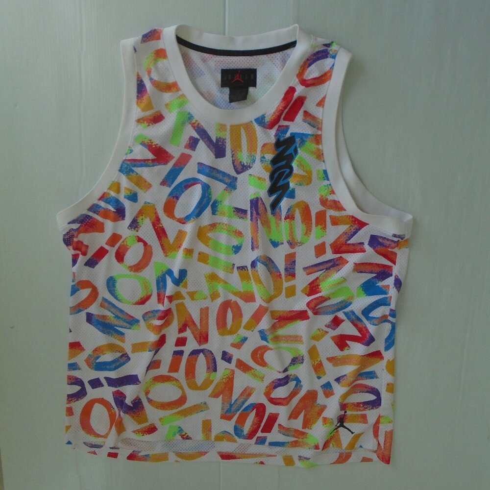 Air Jordan x Zion Williamson Mens Jersey Size XXL Multicolor